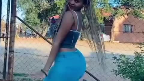 Mini-dress BIG BUTTS No panty.