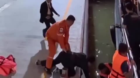 Respect to the guys that pushed the boat