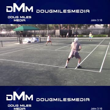 FOREHAND REACH TO WIN THE POINT!