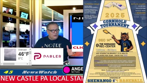 NCTV45 NEWSWATCH MORNING Sun NOV 23 2025 WITH ANGELO PERROTTA