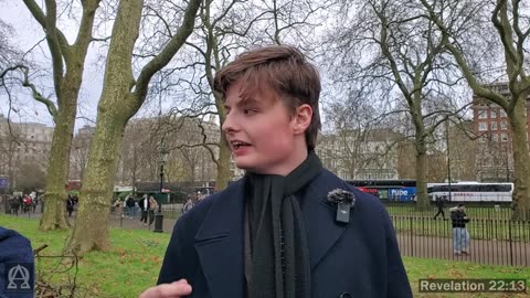 Speakers Corner - A Muslim Tells Junior He Needs To Learn First Before He Tries To Debunk Islam