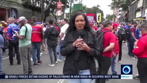 Venezuelans march to support Maduro government in the face of US threats