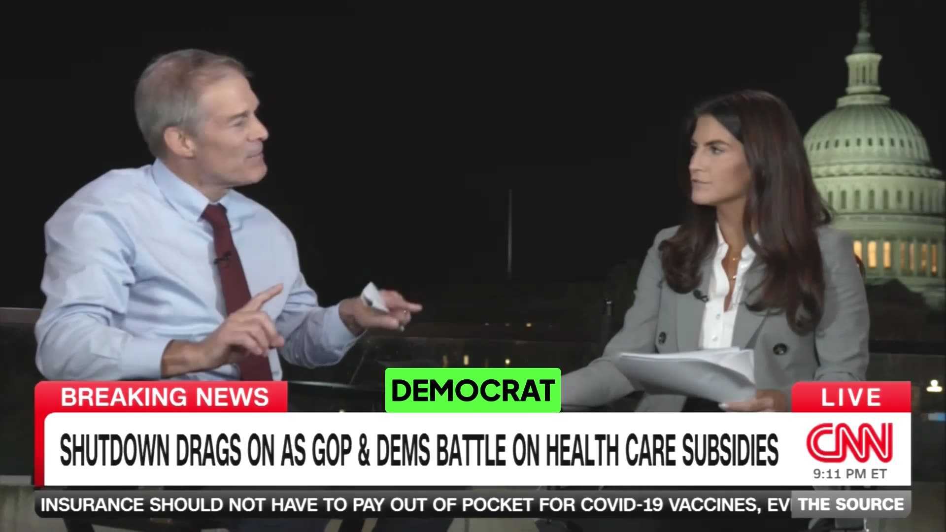 Rep Jim Jordan calls out Democrats for backing healthcare benefits for illegal immigrants