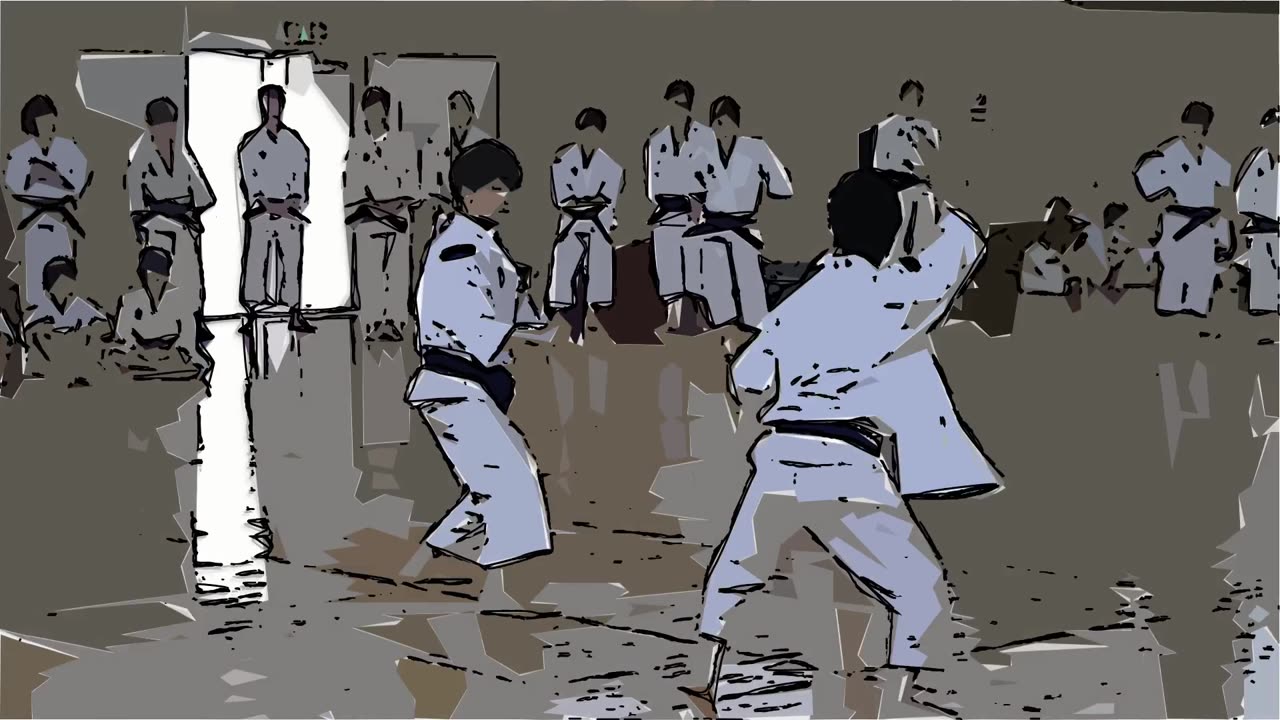少林寺拳法 🥋 Shorinji Kempo fight 03 🔥 Martial Arts Animation