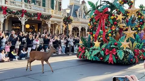 Disneyland's Christmas Parade - 2025