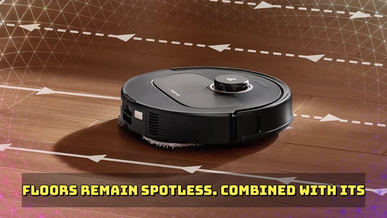 Roborock Qrevo S5V Robot Vacuum Cleaner, 12000Pa Suction Self Emptying and Filling Mop
