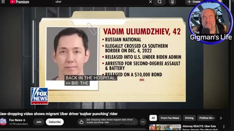 Illegal Immigrant Driver Sucker Punches Uber Rider