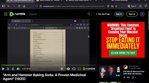 Treating Lumbago with Sodium Bicarbonate