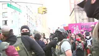 This was from October 21st in NYC. I love seeing them walk around with the zip