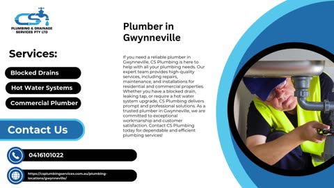 Experienced Plumber in Gwynneville: Reliable Plumbing Services for Homes and Businesses