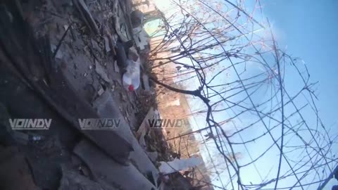 Ukrainian adn Russian solider fight to the Death Bodycam Footage