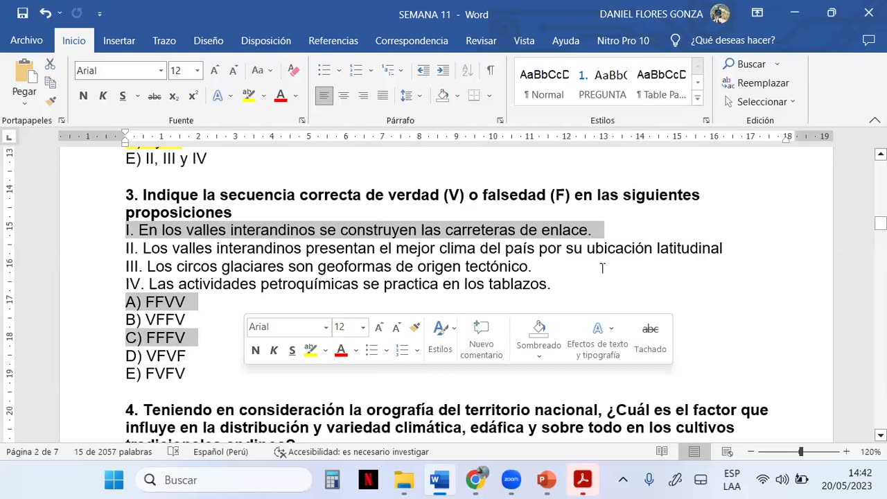 ADC SEMIANUAL 2023 | Semana 11 | Geografía