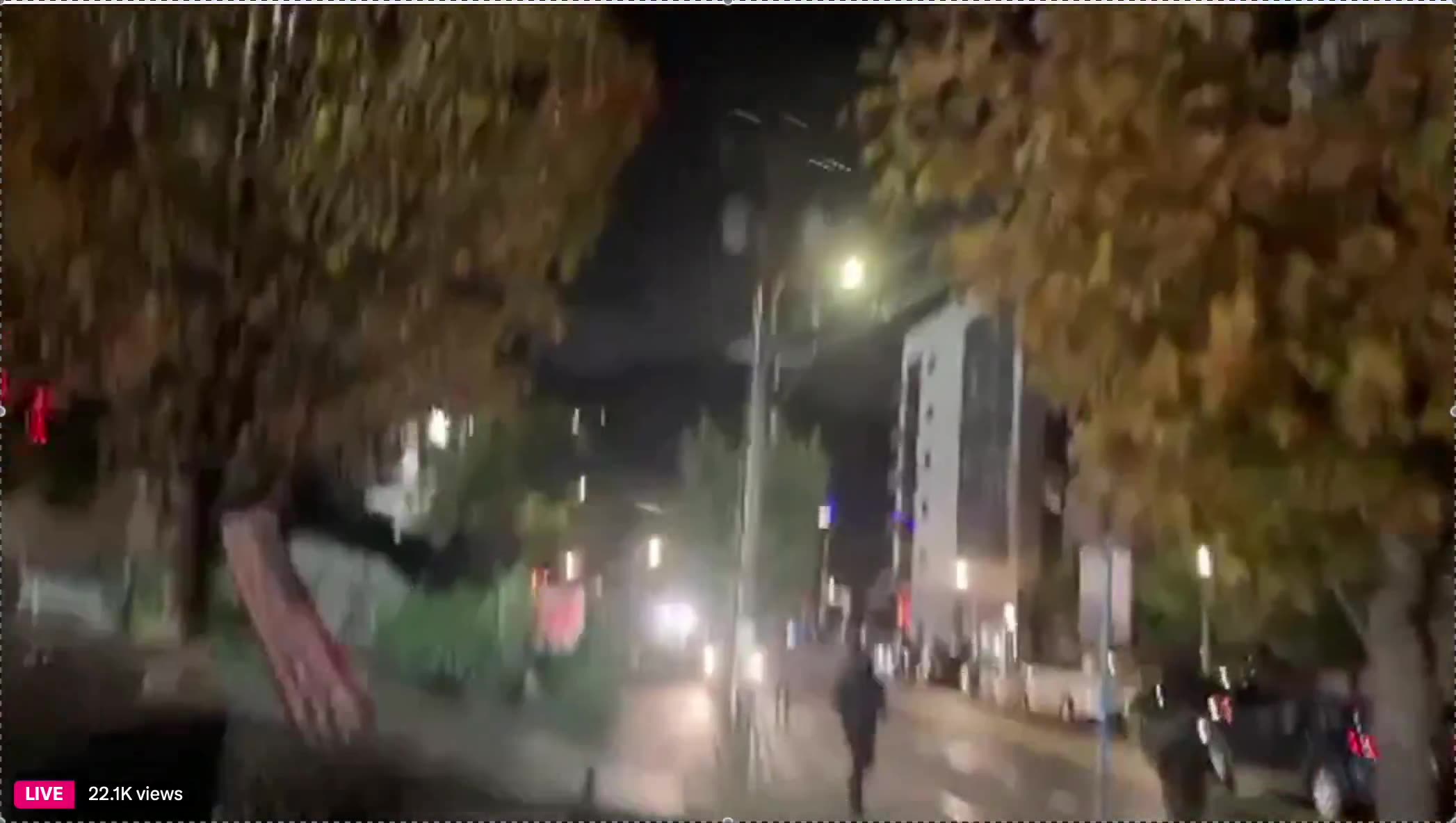 Caught the clip of guy getting sucker punched after ANTIFA tried to set up Tommy again in Portland