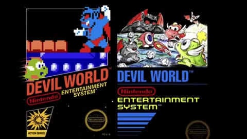 THE DEVIL'S WORLD! VINTAGE GAME PLAYTHROUGH!