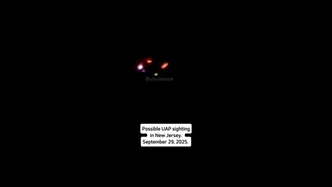 👽🛸 Seen in New Jersey, September 29, 2025 | TheTruthAbove