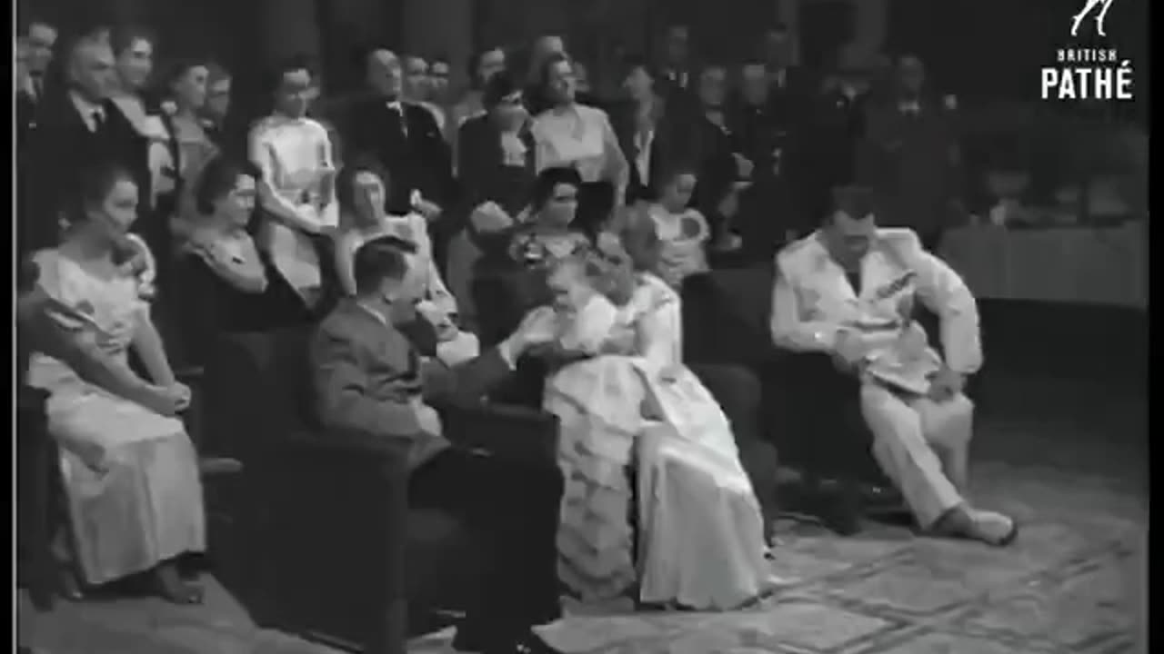 The Baptism of Hermann Göring’s daughter with Adolf Hitler present.