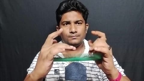 ASMR: Binaural Haircut with Soft Scissor Sounds and Tingle-Inducing Brushing