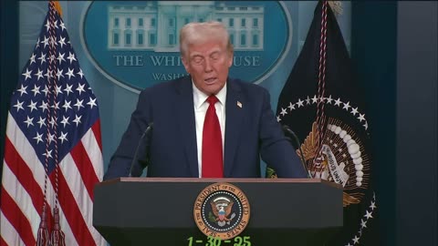 💯🇺🇸 Trump, Duffy and Hegseth presser on DC’s Reagan National Airport disaster🇺🇸💯