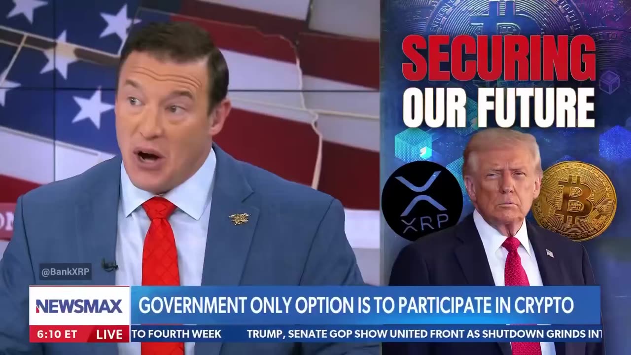 🚨 BREAKING NEWS:🚨 NEWSMAX IS DISCUSSING THE POTENTIAL USE OF $XRP TO ELIMINATE THE NATIONAL DEBT!