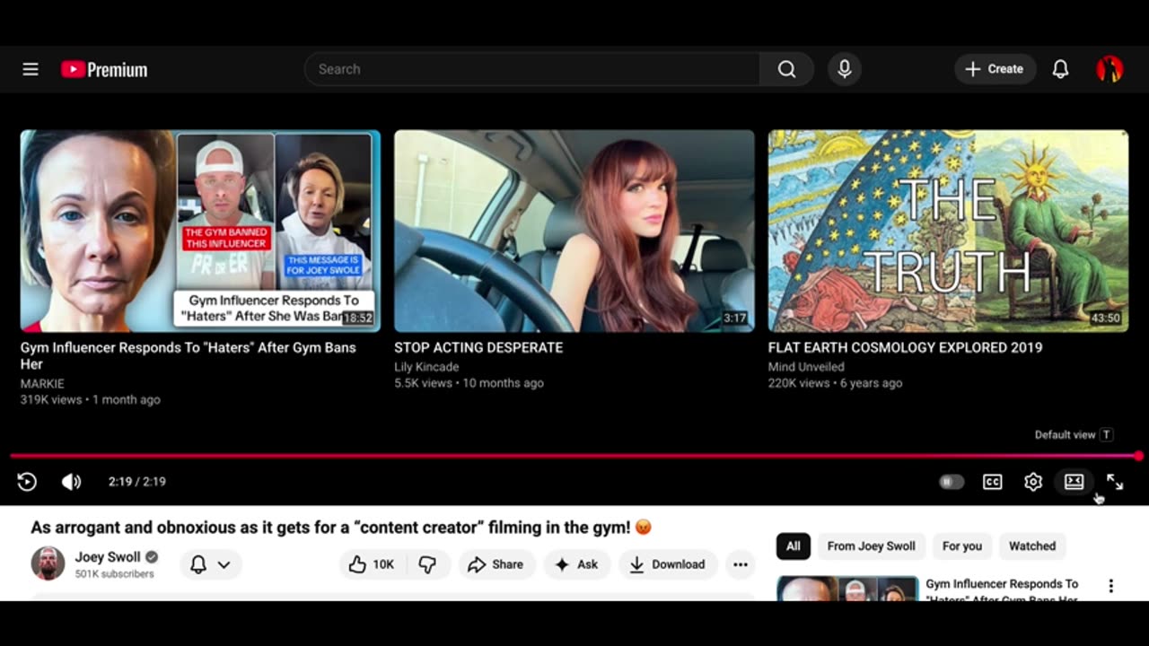 Annoying middle aged douche falseley accusing others of being annoying