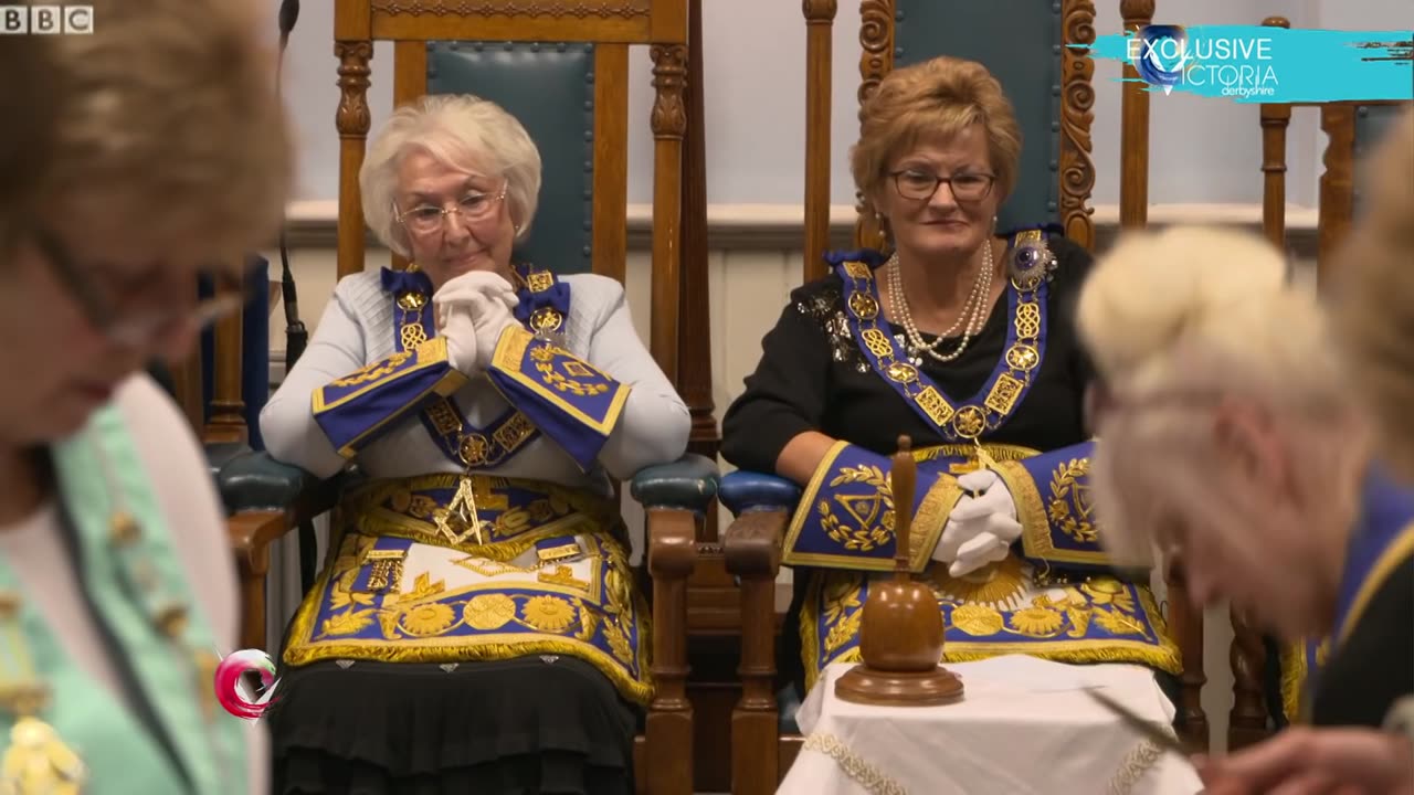 女性フリーメイソンの秘密の世界 - BBCニュース