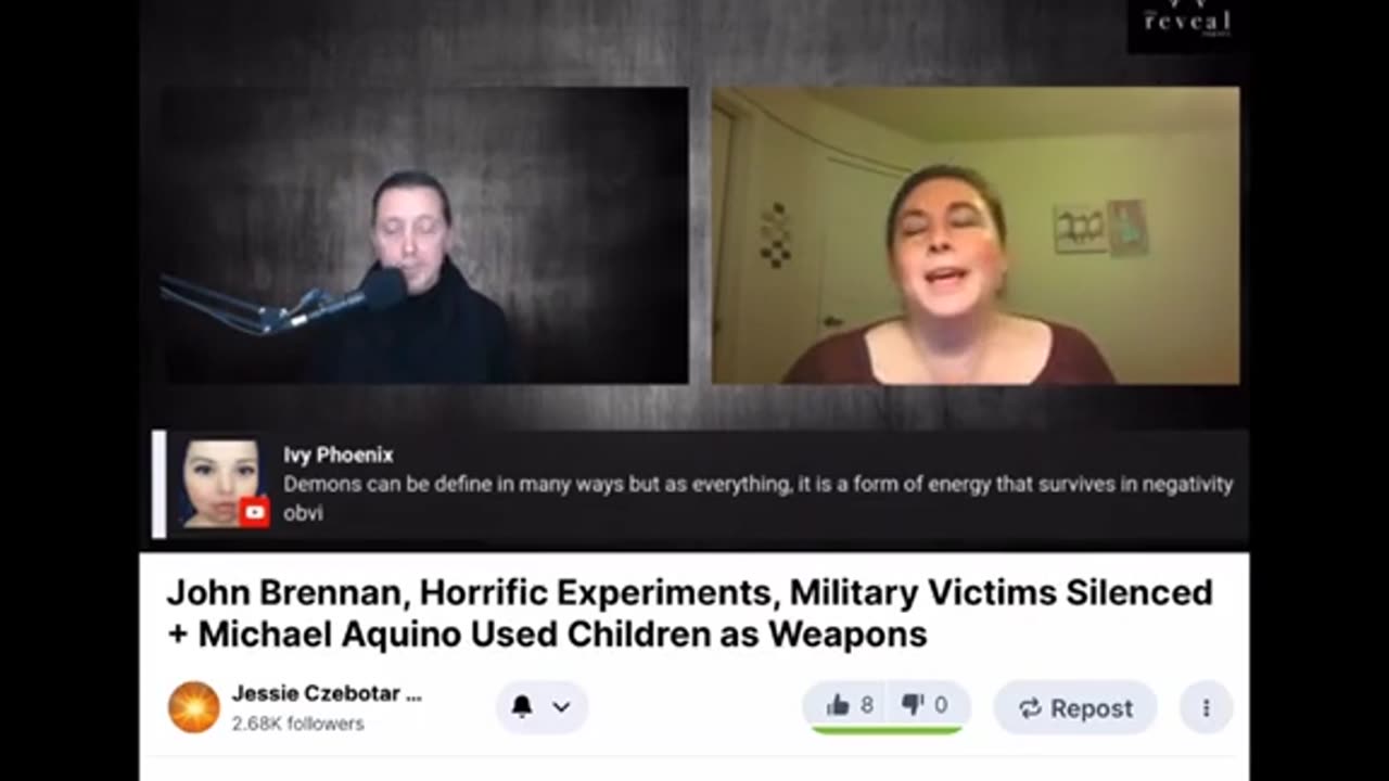 Jesse Czebotar - Brennan, Satanic Cabal and other things ..