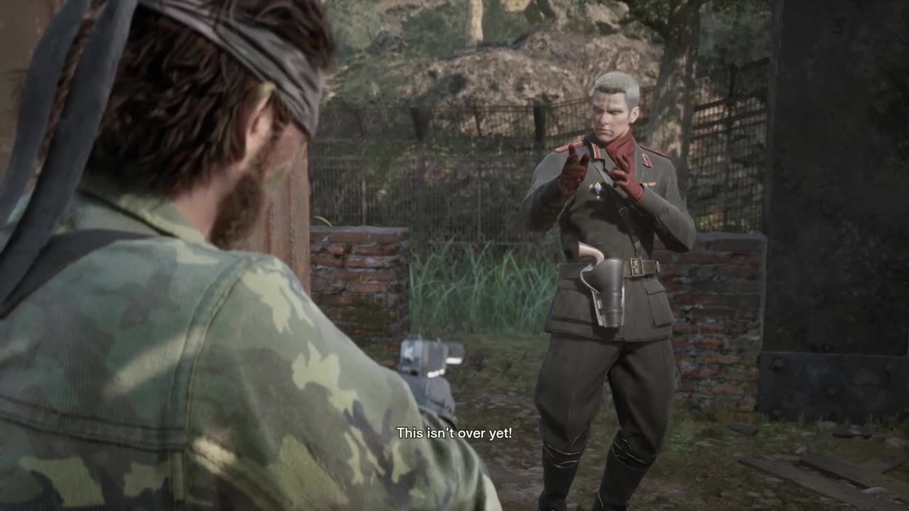 Ocelot having a very bad day here.