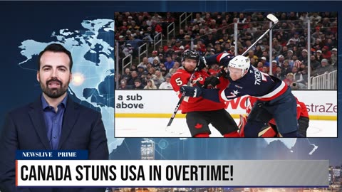 CANADA STUNS USA IN OVERTIME! Hockey War Shakes America!