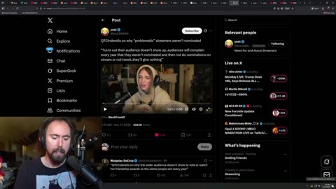 Asmongold puts his money where his mouth is, offering $100,000