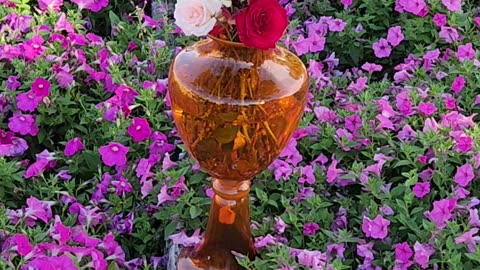 Mixed Flower Vase