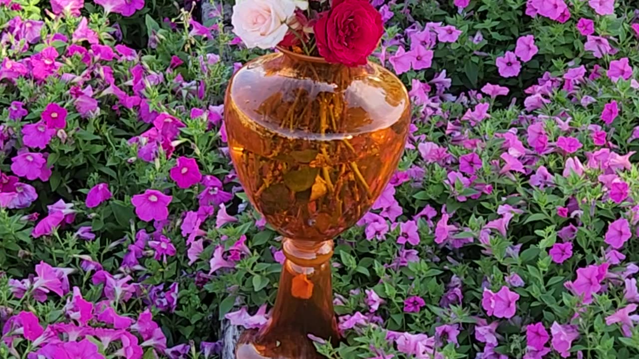 Mixed Flower Vase