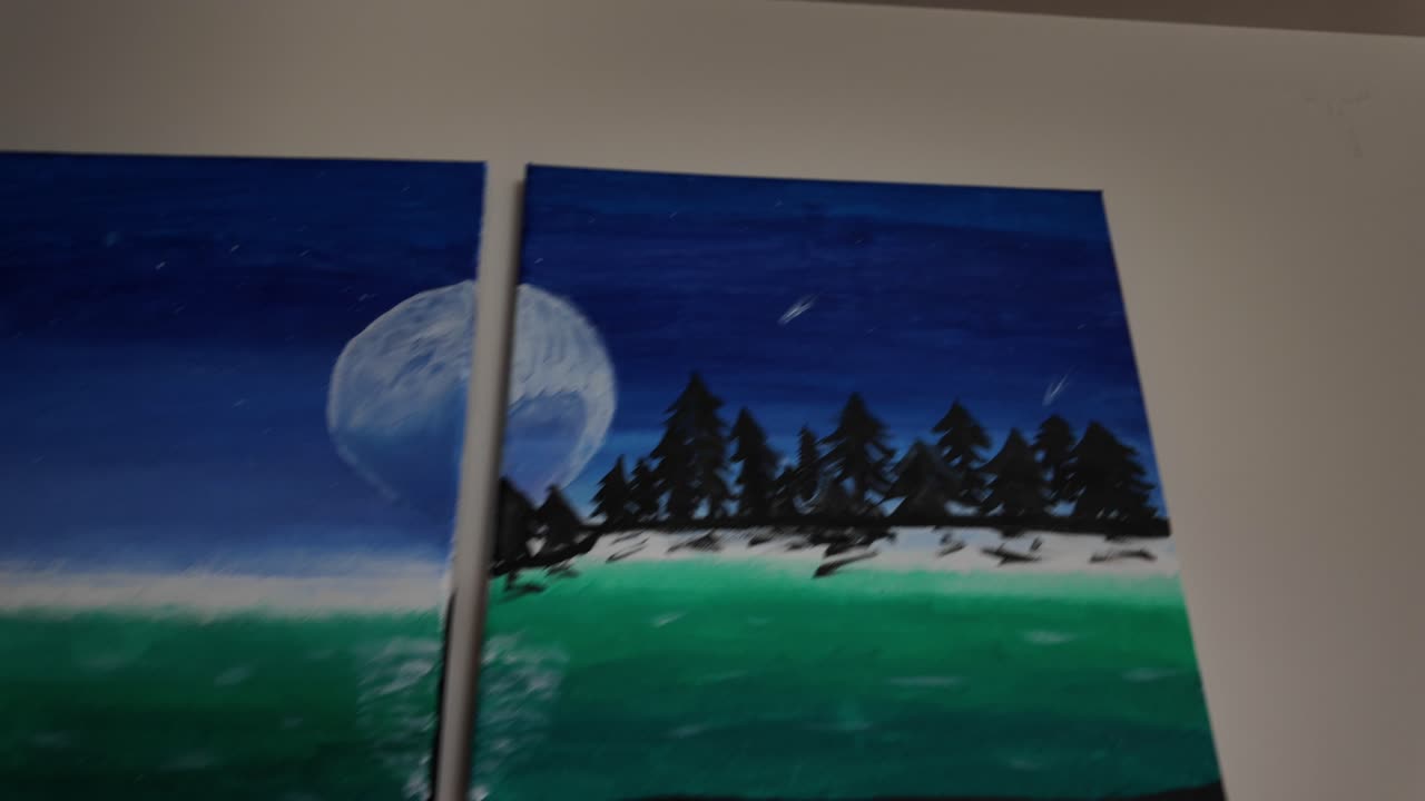 PAINTINGS FROM OUR DATE NIGHT | DAISY UPDATE