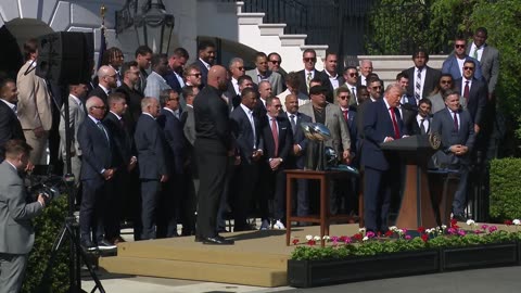 President Trump Participates in a Visit of the 2025 Super Bowl Champions - The Philadelphia Eagles