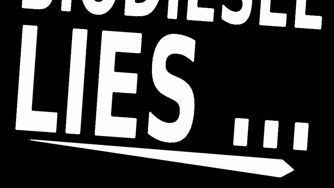 BIODIESEL LIES (from 1/16/2021)