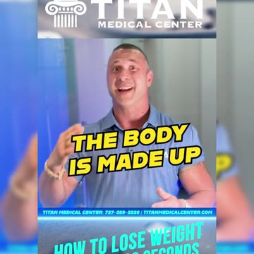 #TitanMedical 60 Seconds Series: How To Lose Weight with John Tsikouris!