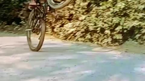 Super fast cycle riding