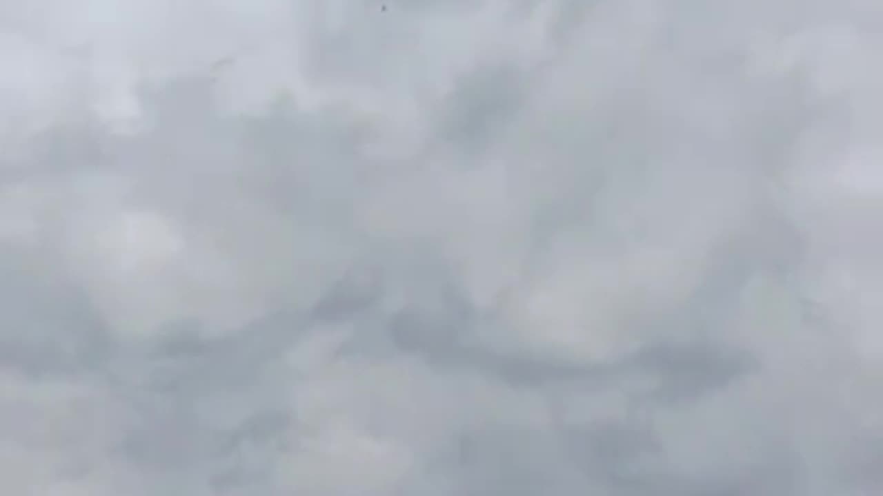 Ukrainian SAM Launcher Engaging Russian Attack Drone from Up Close