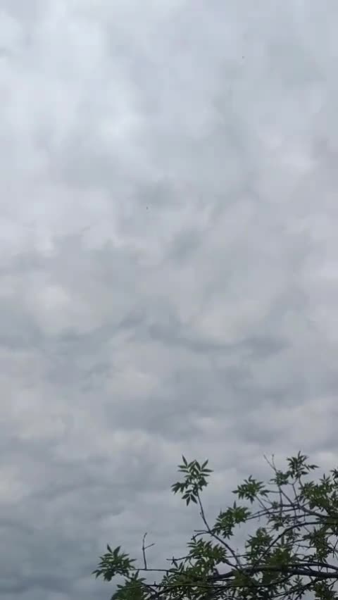 Ukrainian SAM Launcher Engaging Russian Attack Drone from Up Close