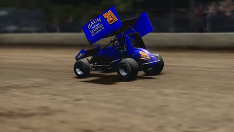 World of Outlaws Dirt Racing Race11