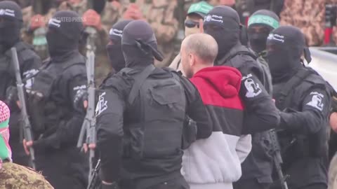 Hamas hands over first two of six Israeli hostages involved in latest release