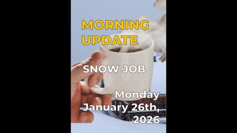 Morning Update: Snow Job