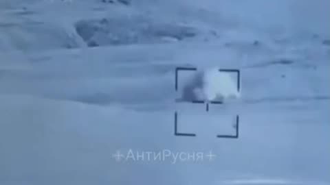 ATGM Smashes into Group of Russian Soldiers