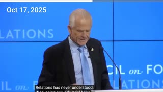 Navarro's CFR AMBUSH: Trump's Secret War to END British Control
