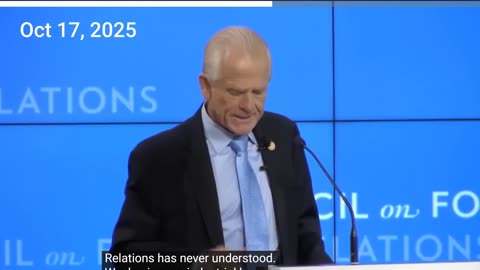 Navarro's CFR AMBUSH: Trump's Secret War to END British Control