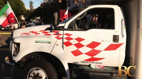U-Haul drives into crowd at Los Angeles anti-Iranian regime protest