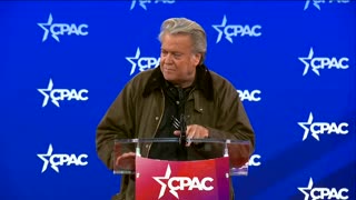 Steve Bannon CPAC Speech: The Future Of America Is MAGA, We Want Trump In 2028! - 2/20/25