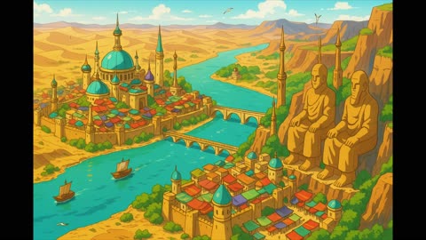 River of the Desert City V13