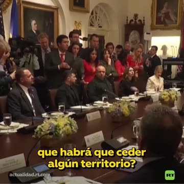 Trump comenta la posibilidad de que Ucrania ceda territorios