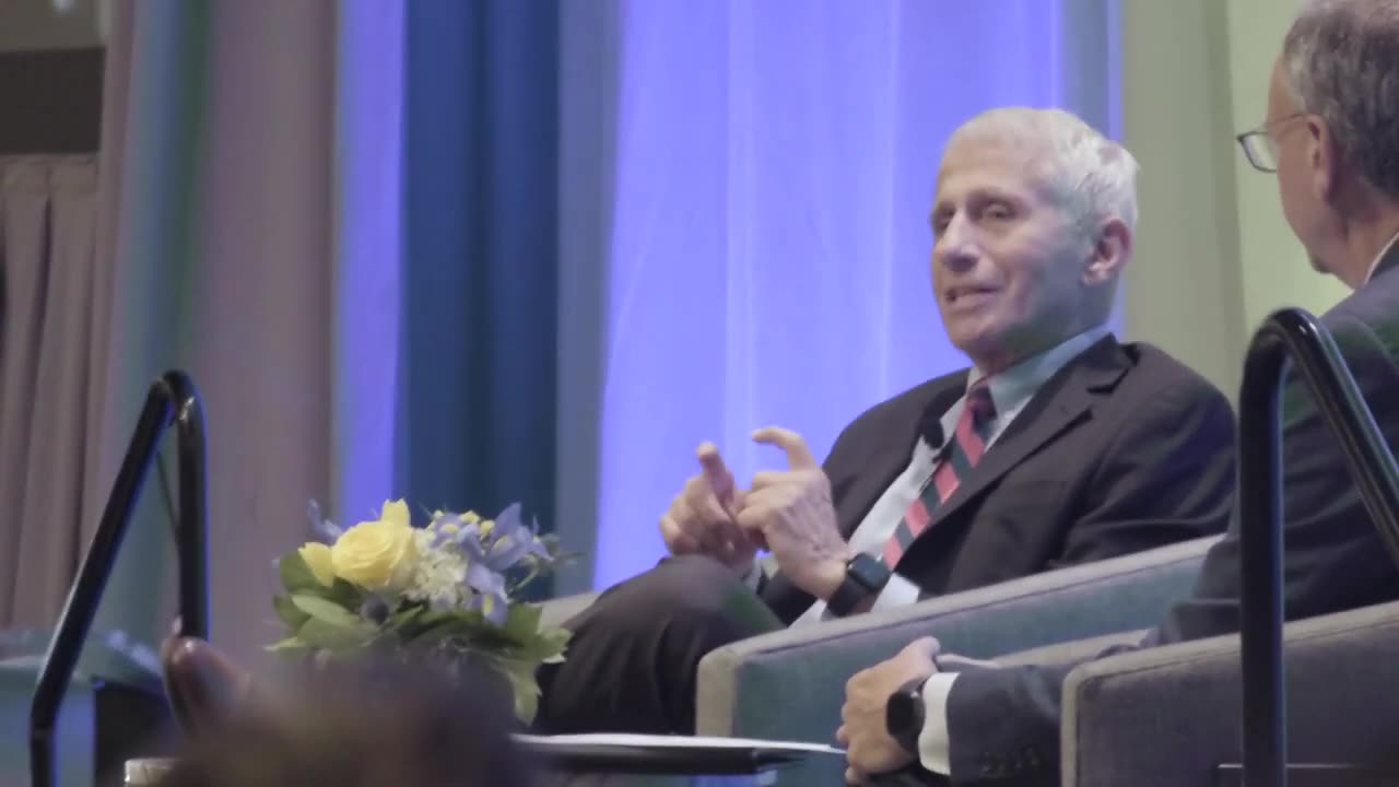 Dr. Anthony Fauci at the 2024 MedStar Health-Georgetown University Research and Education Symposium