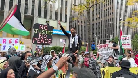 LIVE: “Flood New York City For Gaza” Pro-Palestine Demonstration in NYC